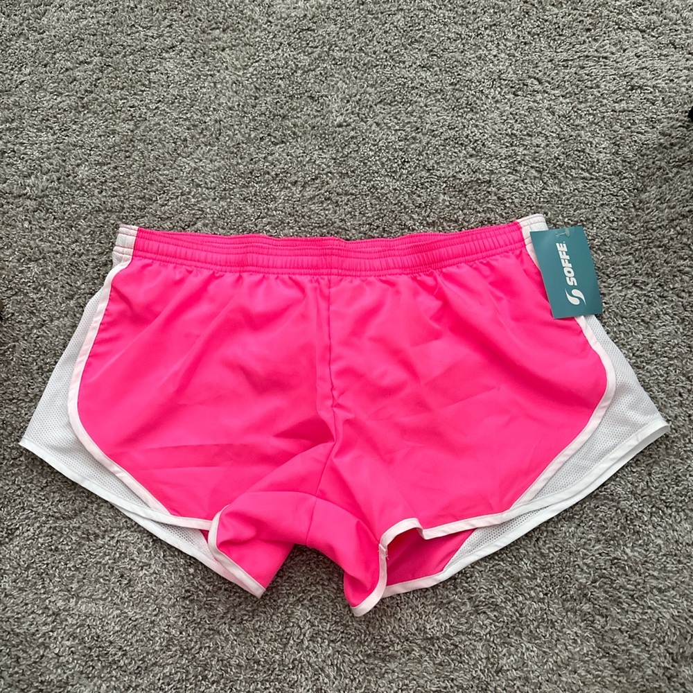 Soffe Women's Hot Pink Athletic Shorts